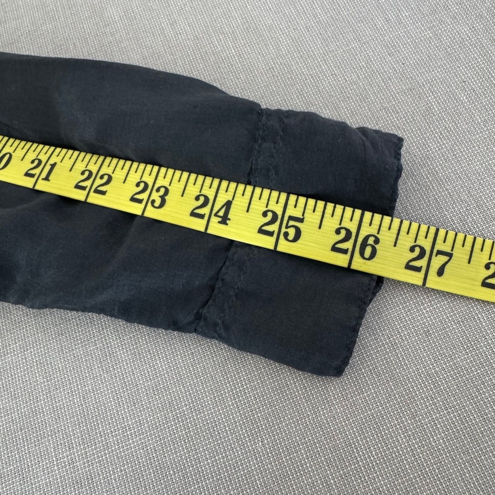 CP Shades Cotton/Silk Button Front Top - Picture 10 of 10